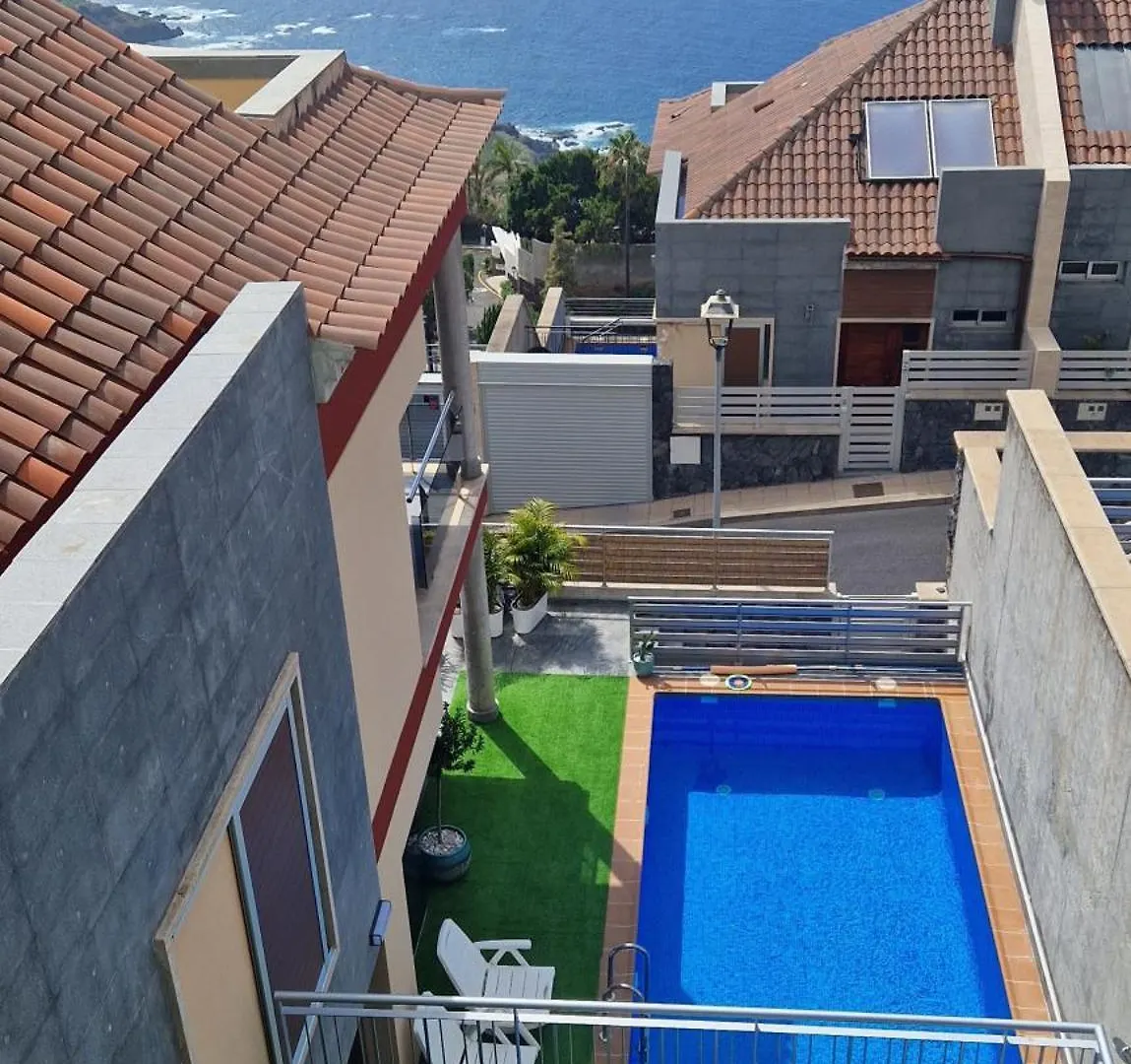 Villa Atlantic Blue - Piscina Privada Climatizada Y Vistas Al Mar Santa Úrsula إسبانيا
