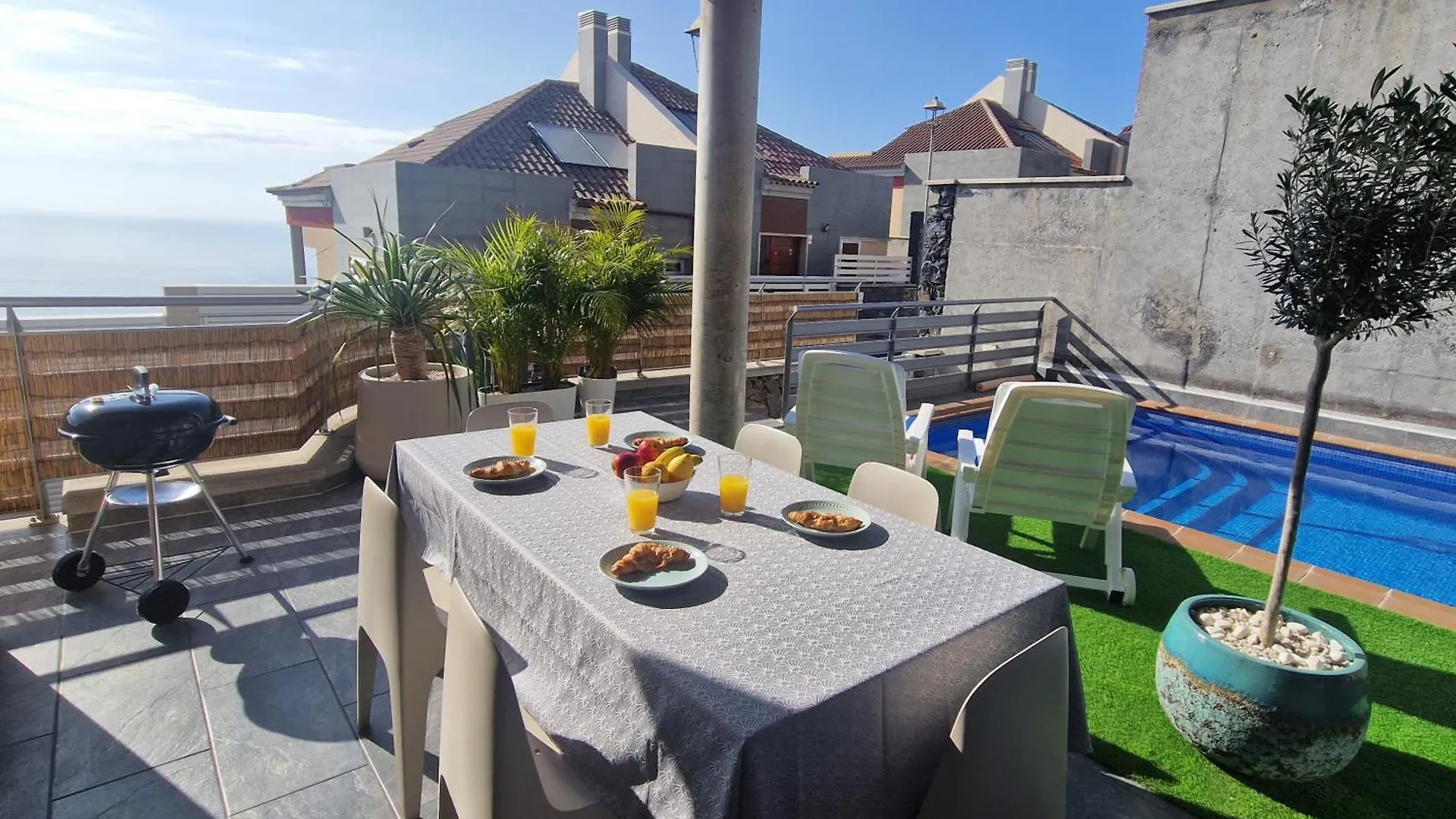 Villa Atlantic Blue - Piscina Privada Climatizada Y Vistas Al Mar Santa Úrsula