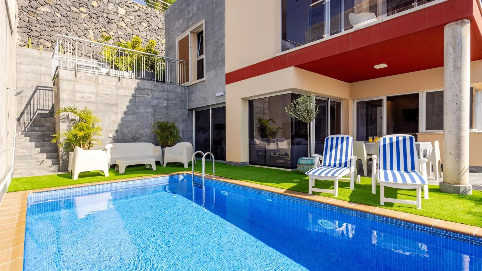 Villa Atlantic Blue - Piscina Privada Climatizada Y Vistas Al Mar Santa Úrsula
